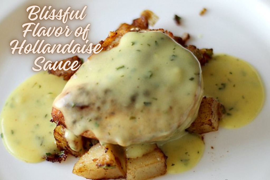 chicken breast with hollandaise sauce