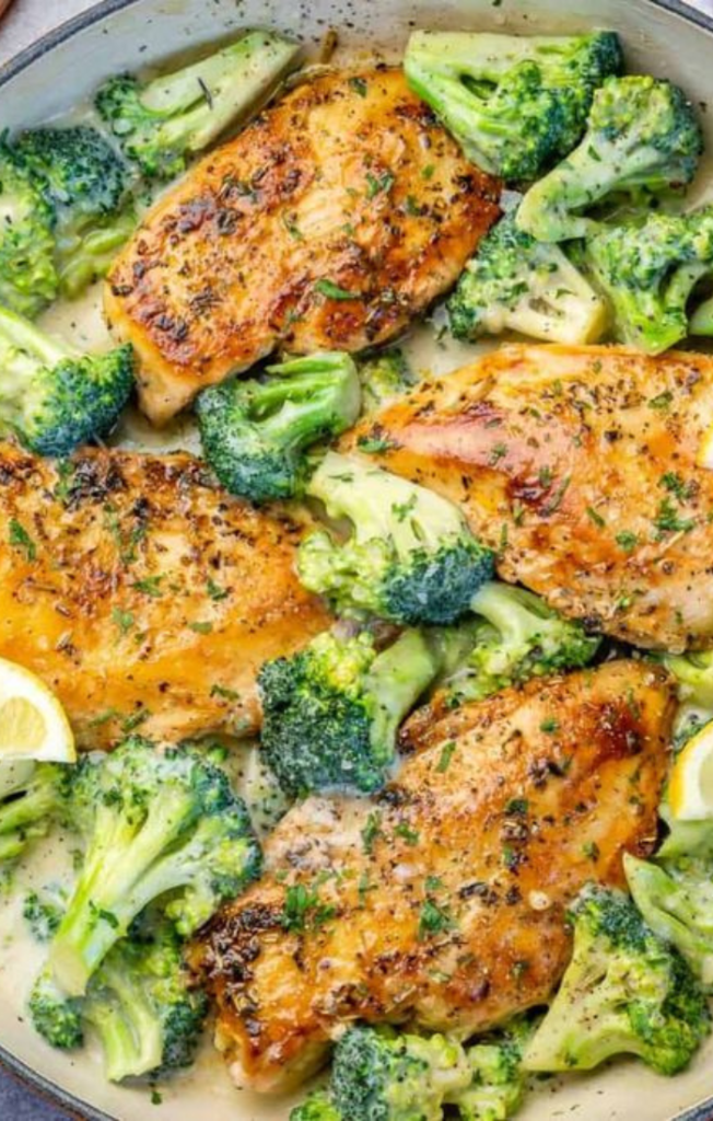 Ginger Chicken With Broccoli