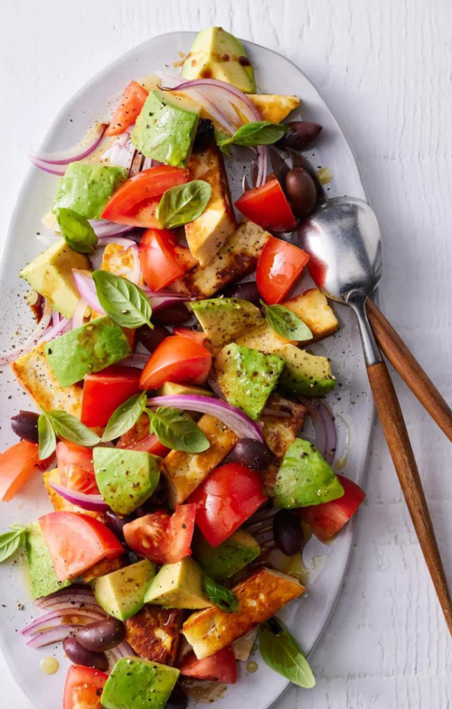 tomato avocado salad