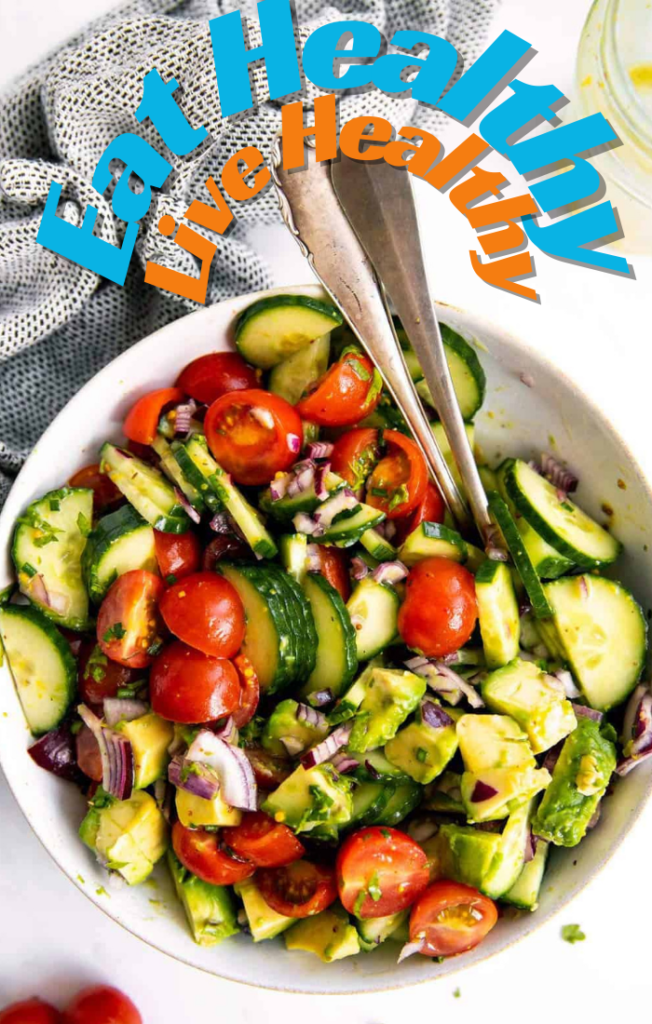 tomato avocado salad