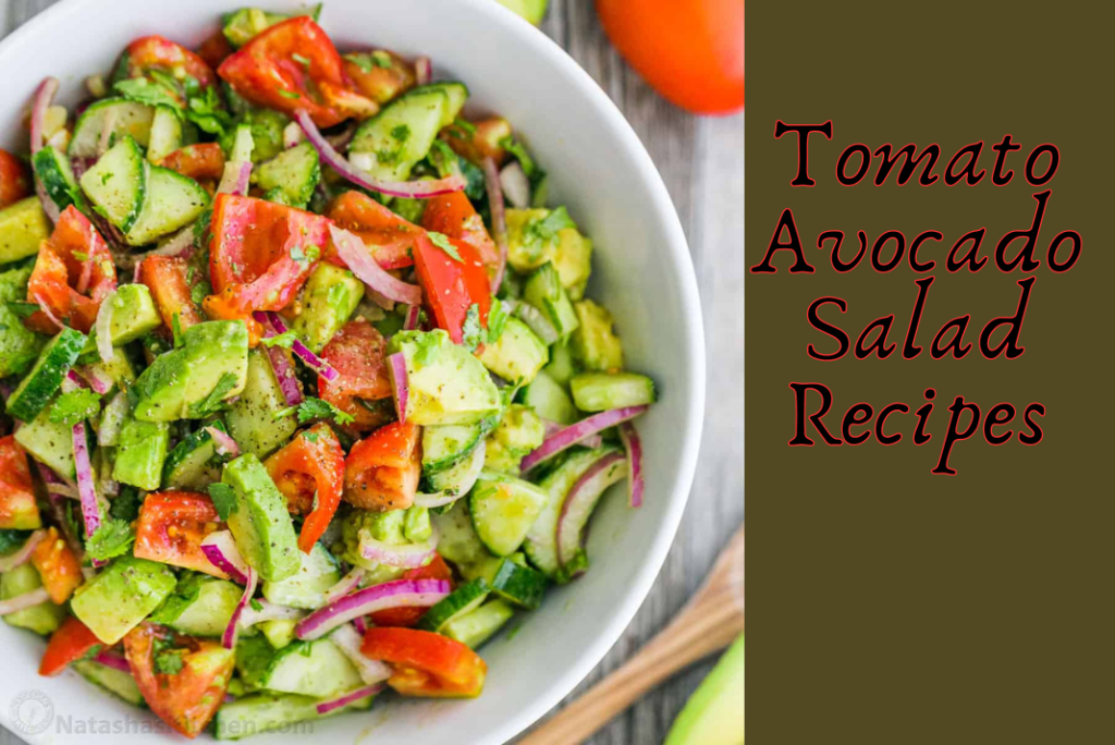 tomato avocado salad