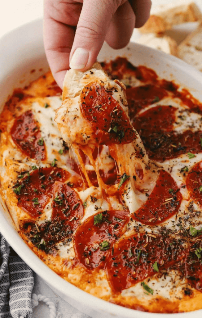 pizza dip with cream cheese